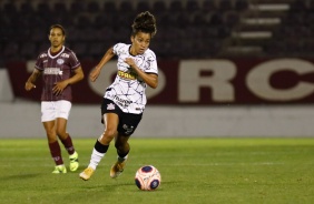 Yasmin durante partida entre Corinthians e Ferroviária pela semifinal do Paulista Feminino