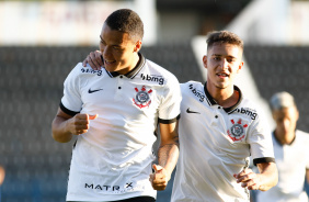 Mandaca durante jogo entre Corinthians e So Caetano pelo Paulista Sub-20