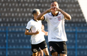 Mandaca marcou o gol da vitria do Corinthians sobre o So Caetano, pelo Paulista Sub-20