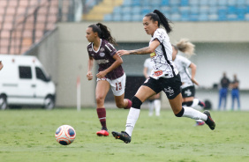 Paulinha no duelo entre Corinthians e Ferroviria, pela semifinal do Paulista Feminino