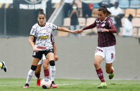 Portilho durante vitria do Corinthians sobre a Ferroviria, pela semifinal do Paulista Feminino