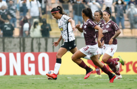 Viictria no duelo entre Corinthians e Ferroviria, pela semifinal do Paulista Feminino