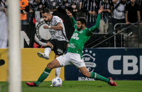 Renato Augusto no duelo contra a Chapecoense, na Neo Qumica Arena, pelo Brasileiro