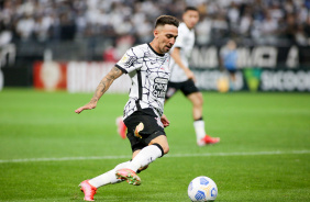 Gustavo Silva no duelo entre Corinthians e Chapecoense, pelo Brasileiro, na Neo Qumica Arena