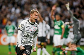 Rger Guedes anotou no ltimo instante e decretou a vitria para o Corinthians