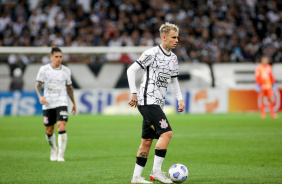 Rger Guedes no jogo entre Corinthians e Chapecoense, pelo Brasileiro, na Neo Qumica Arena