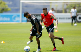 Marquinhos e Luan finaliza preparao para duelo entre Corinthians e Fortaleza