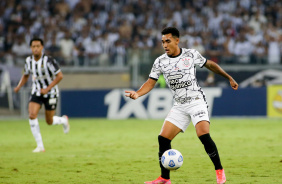 Du Queiroz no jogo entre Corinthians e Atlético-MG, pelo Brasileiro, no Mineirão