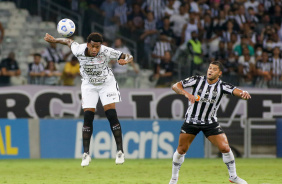 Gil no jogo entre Corinthians e Atlético-MG, pelo Brasileiro, no Mineirão