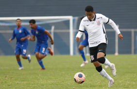 Arthur Sousa no jogo entre Corinthians e So Caetano, pelo Campeonato Paulista Sub-20