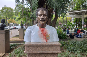 Inaugurao do busto em homenagem ao Z Maria, no Parque So Jorge