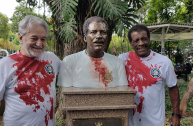 Inaugurao do busto em homenagem ao Z Maria, no Parque So Jorge