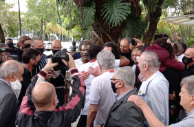 Inaugurao do busto em homenagem ao Z Maria, no Parque So Jorge