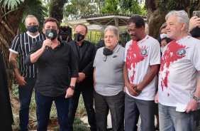 Inaugurao do busto em homenagem ao Z Maria, no Parque So Jorge