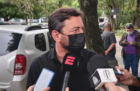 Inaugurao do busto em homenagem ao Z Maria, no Parque So Jorge