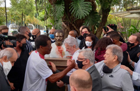 Inaugurao do busto em homenagem ao Z Maria, no Parque So Jorge