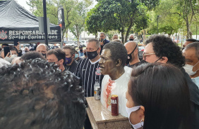 Inaugurao do busto em homenagem ao Z Maria, no Parque So Jorge