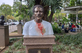 Inaugurao do busto em homenagem ao Z Maria, no Parque So Jorge