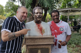 Inaugurao do busto em homenagem ao Z Maria, no Parque So Jorge