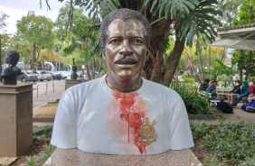 Inaugurao do busto em homenagem ao Z Maria, no Parque So Jorge