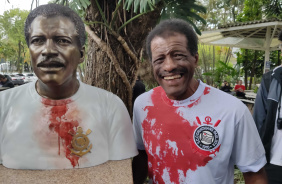 Inaugurao do busto em homenagem ao Z Maria, no Parque So Jorge