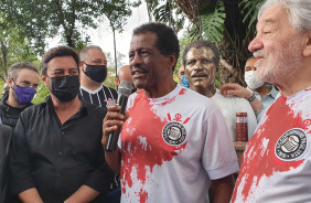 Inaugurao do busto em homenagem ao Z Maria, no Parque So Jorge