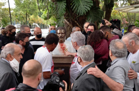 Inaugurao do busto em homenagem ao Z Maria, no Parque So Jorge