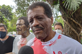 Inaugurao do busto em homenagem ao Z Maria, no Parque So Jorge