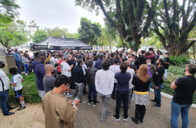 Inaugurao do busto em homenagem ao Z Maria, no Parque So Jorge