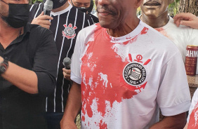 Inaugurao do busto em homenagem ao Z Maria, no Parque So Jorge