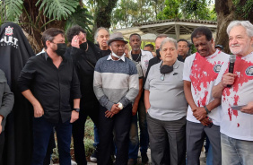 Inaugurao do busto em homenagem ao Z Maria, no Parque So Jorge
