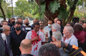 Inaugurao do busto em homenagem ao Z Maria, no Parque So Jorge