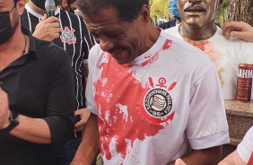 Inaugurao do busto em homenagem ao Z Maria, no Parque So Jorge