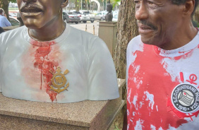 Inaugurao do busto em homenagem ao Z Maria, no Parque So Jorge