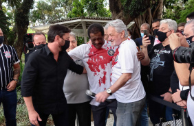Inaugurao do busto em homenagem ao Z Maria, no Parque So Jorge