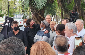 Inaugurao do busto em homenagem ao Z Maria, no Parque So Jorge