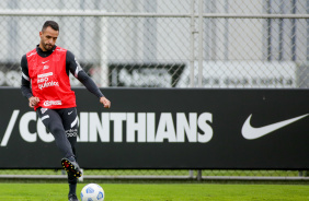 Renato Augusto durante ltimo treino do Corinthians antes do jogo contra o Cuiab