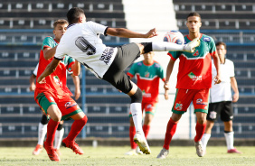 Arthur Sousa no jogo entre Corinthians e Velo Clube, pelo Paulista Sub-20
