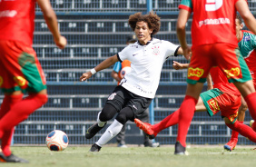 Guilherme Biro durante jogo entre Corinthians e Velo Clube pelo Campeonato Paulista Sub-20