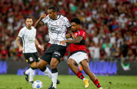J no jogo entre Corinthians e Flamengo, no Maracan, pelo Brasileiro