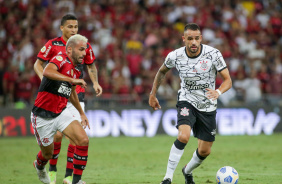 Renato no jogo entre Corinthians e Flamengo, no Maracan, pelo Brasileiro