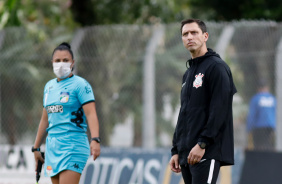 Diogo Siston durante jogo entre Corinthians e So Bernardo pelas oitavas do Paulista Sub-20