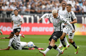 Guedes no jogo entre Corinthians e Santos na Neo Qumica Arena, pelo Brasileiro