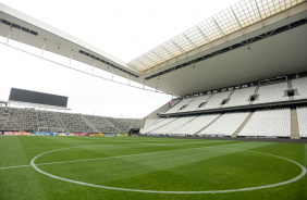 Neo Qumica Arena pronta para receber o jogo entre Corinthians e Santos, pelo Brasileiro