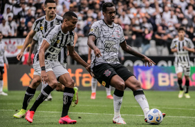 J no jogo entre Corinthians e Santos que aconteceu na Neo Qumica Arena