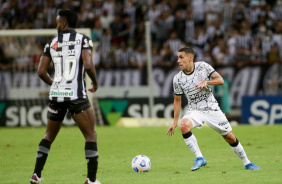 Gabriel durante a partida entre Corinthians e Cear