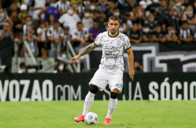 Joo Pedro durante a partida entre Corinthians e Cear