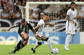 Joo Victor durante a partida entre Corinthians e Cear