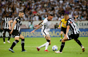 Luan durante a partida entre Corinthians e Cear