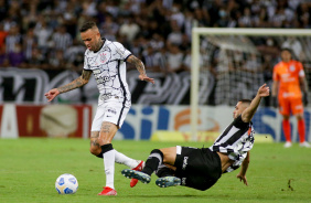 Luan durante a partida entre Corinthians e Cear